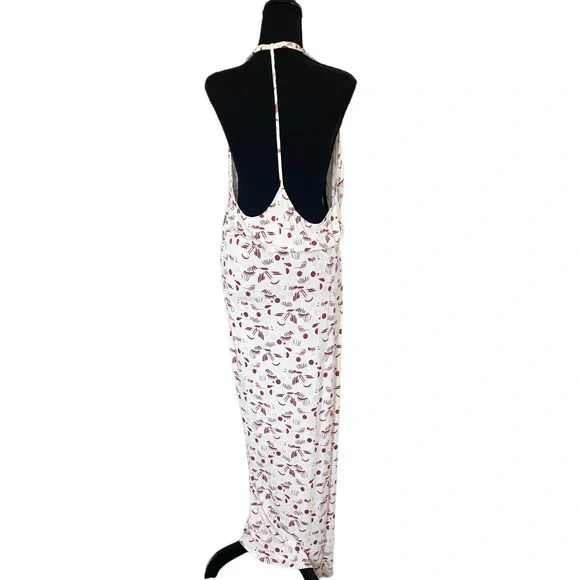 Free People Daria Graphic Maxi Dress Ivory Combo - Picture 7 of 11